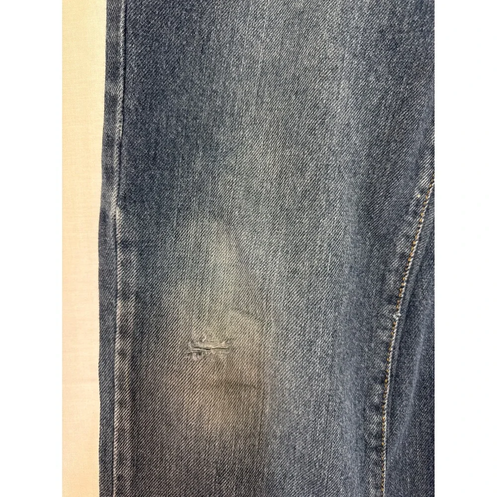 The Children's Place Boys Bootcut Jeans Blue Denim Size 12 Adjustable Waist